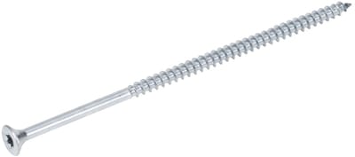 Radix Torx 25 Spaanplaatschroef - Platkop + Snijpunt - 6,0 x 150mm/70 - Verzinkt - Deeldraad (100 stuks)