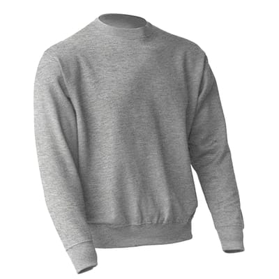JHK Unisex Sweatshirt met ronde hals voor volwassenen (Grijze Melange)
