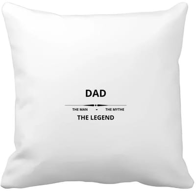 Akyol - dad the man the mythe the legend Kussen hoes - Papa - de legendarische vader - vader cadeautjes - vaderdag - verjaardag - geschenk - kado - vader artikelen - 40 bij 40 cm