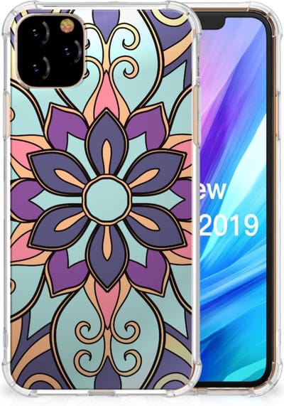 Apple iPhone 11 Pro Max Case Purple Flower