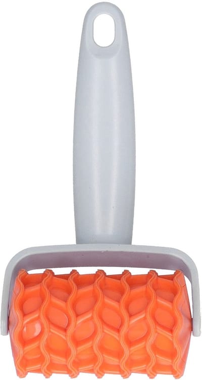 Dailygoods- Deegroller Innovatief - Voedselveilig ABS - 17x9x5cm - Bakaccessoire - Voor Koekjes/Pizza's - Lichtgewicht 90-125g - Koekjesroller