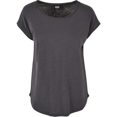 Build Your Brand - Lang Slub Dames T-Shirt maat M