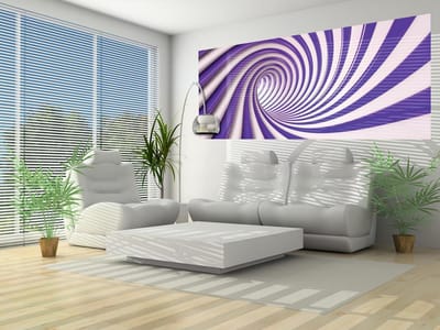 Abstract Swirl Photo Wallcovering