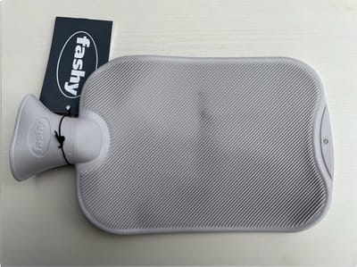 Fashy - Warmtekruik - Enkelzijdig Geribbeld - Licht Grijs