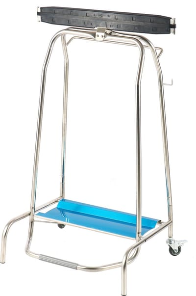 VUILNISZAKHOUDER met PEDAALBEDIENING - Combisteel 7531.0100 - Horeca & Professioneel