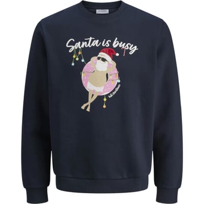 JACK&JONES - JJCHRISTMAS SWEAT CREW NECK XMAS - Heren - Sweaters