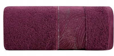 Mariel Badhanddoek 50x90cm Katoen Frotte Bordo 500 g/m²