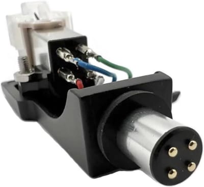Magnetische Cartridge met Naald en Headshell voor Draaitafel - Universele 4-pins Aansluiting