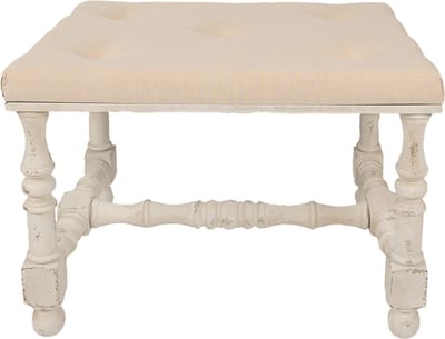 Clayre & Eef Hocker 62x47x46 cm Beige Hout