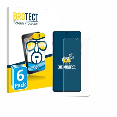 BROTECT - Screenprotector voor OnePlus 13 - Folie Beschermfolie transparant 6 Stuks