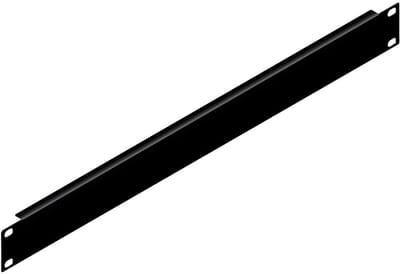 Penn Elcom R1268/1UK, Blanco paneel, Zwart, Staal, 1U, 270 mm, 1,2 mm
