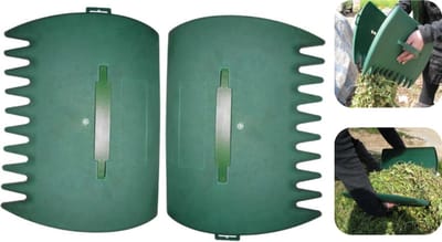 PD® Bladscheppen - set van 2 - Bladschepper - Tuinafval scheppen - Bladverzamelaars - Tuin gereedschap