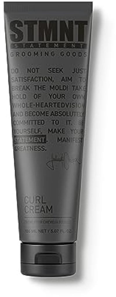 STMNT Grooming Goods Curl Cream, 5.07 Oz | Enhances Curls | Texture Without Crispiness