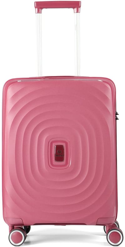 Benzi 5751 4 wielen Cabinewagen 55 cm - Harde bagage - TSA slot - granatrot