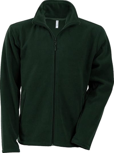 Kariban Heren Falco Full Zip Anti Pill Fleece Jasje (Bosgroen)