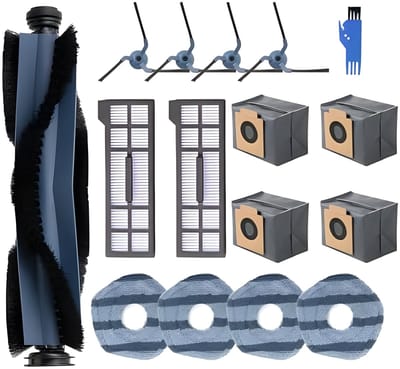 Stofzuigeraccessoires Set geschikt voor Eufy X10 Pro Omni Robotstofzuiger