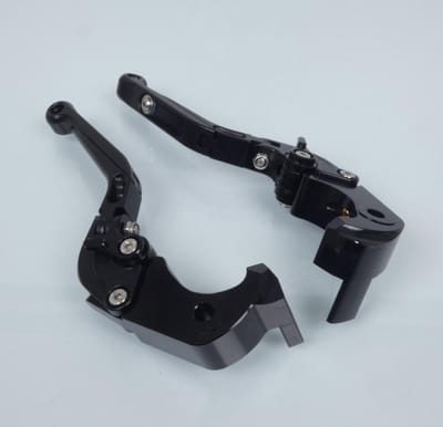 Levier Sifam pour moto Kawasaki 1400 Gtr Abs 2015 à 2019 alu CNC noir paire Neuf