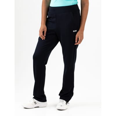 Sjeng Sports KATJA Broek Dames - Zwart - Elastische tailleband en ritsen bij enkels - Tennis en Fitness - comfortabel
