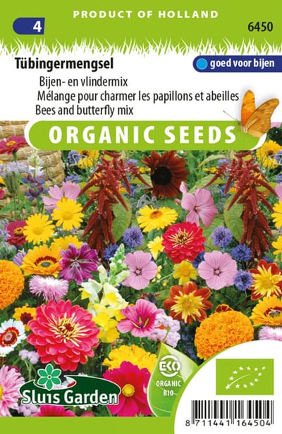 Sluis Garden -Tübingermengsel, Bijen- en vlindermix biologisch