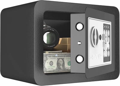 Compacte Kluis met Elektronisch Toetsenbord en Drop Slot - Ideaal voor Geld, Sieraden en Waardevolle Spullen