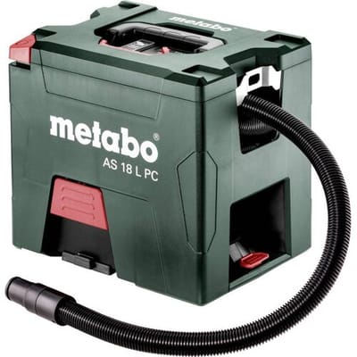 Metabo AS 18 L PC Li-Ion accu alleszuiger / bouwstofzuiger body - L-Klasse - 7,5L