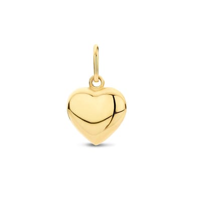 9K Hanger Hartje 9K Geelgoud Kleurig