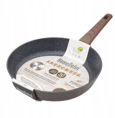 Homedelux Andromeda Koekenpan 30cm met Greblon C3 Anti-aanbaklaag, Inductie