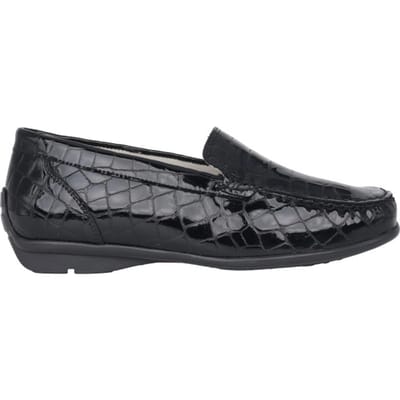 Waldläufer Harriet - dames moccasin - Zwart - maat 35.5 (EU) 3 (UK)