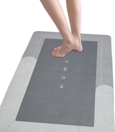 Super Absorberende Vloermat, Super Absorberende Badmat, Microvezel Badmatten voor de Badkamer, Douchemat, Antislip Wasbare Badmat, Thuis Badmat