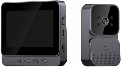 Slimme Video Deurbel met Camera- met Scherm – Videofoon – Videodeurbel met 4.3 Inch Monitor & Display – Deurbellen met Camera ,Doorbell,Waterdicht,Nachtzicht