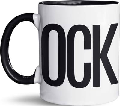 NietMokken.nl - Grappige mok "COCK" - Originele beker met tekst - Leuk als cadeau - Aan beide zijden bedrukt - Vaatwasser en magnetronbestendige keramische tas