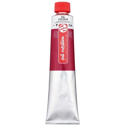 Peinture à l'huile - Royal Talens - ArtCreation - Carmin - 200 ml - Tube aluminium rouge