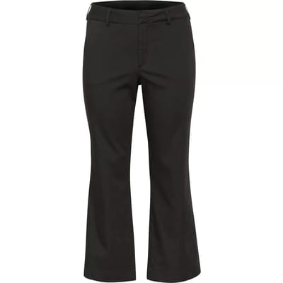 Vrouwelijke flared chino broek KAFFE Curve Leana
