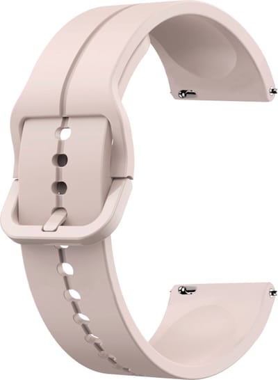 Siliconen bandje - geschikt voor Garmin Venu (2 Plus) / Venu SQ (2) / Vivomove (Style - Sport) / Vivoactive 3 / 5 / 6 / Forerunner 55 / 165 / 245 / 645 / 570 - 42mm - roze