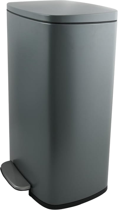 Afvalemmer 50 liter met softclose en pedaal voor keuken