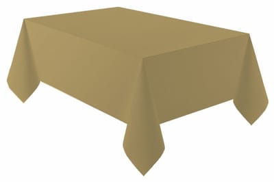 Gouden Eco tafelkleed 2,74m x 1,37m