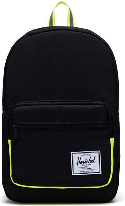 Herschel Vrije tijd rugzak Rugzak met laptopvak Pop Quiz Backpack 22L Black Enzyme Ripstop / Black / Safety Yellow Zwart Veelkleurig