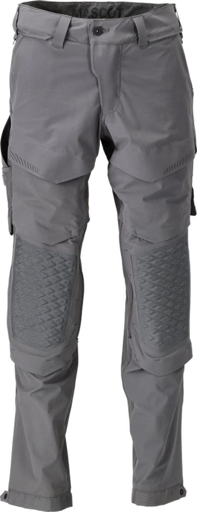 Mascot Customized Broek met kniezakken 22279-605 - steengrijs - C45 - 76