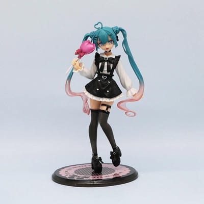Hatsune Miku Desktop Schattig Actiemodel 11cm Neko T-shirt Versie. Anime Figuur Kawaii Meisje Figuur Speelgoed Cadeau