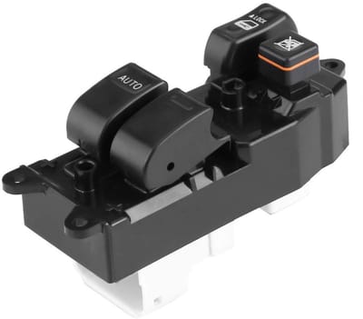 Store_9 - Window switch - Elektrische raam schakelaar - Eenvoudig te installeren - Geschikt voor RAV4 2000-2005 - 84820-42160 - 1-weg schakelaar