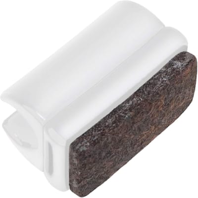 Klem Glijders - Schelp Glijders - Meubels Beschermen - Verwisselbaar Vilt - Ø 8-9 mm - Wit