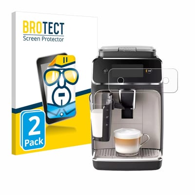 BROTECT - Screenprotector voor Philips Series 2300 - Folie Beschermfolie transparant 2 Stuks