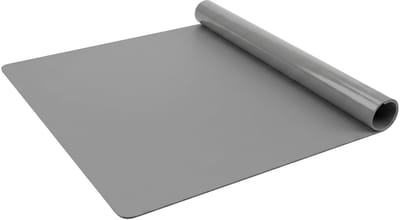 Siliconen Mat, 60x40 cm Grijs Hittebestendige Mat, Anti-aanbaklaag en Wasbare Aanrechtbeschermer, Matten voor Tafelmat Placemat Kindertekenmatten Bakmatten
