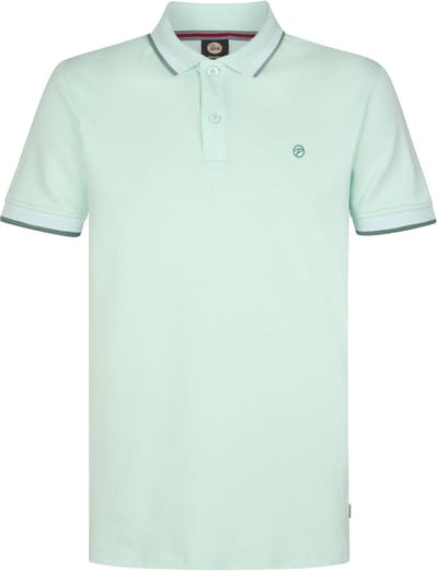Petrol Industries - Heren Piqué polo Virgo - Groen - Maat S