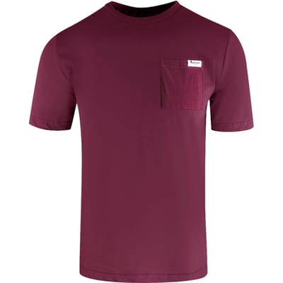 Aquascutum Active Klein Zakje Burgundy T-shirt