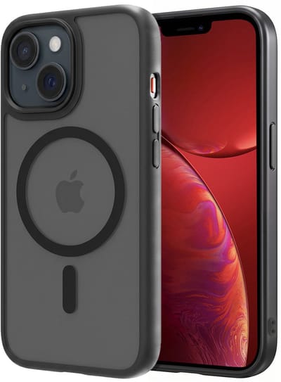 Hoesje - Geschikt voor Apple iPhone 14 - Magsafe Compatible - Sterk & Shockproof - Back Cover - Shock Proof Case - Telefoon Hoes Shockproof - Zwart