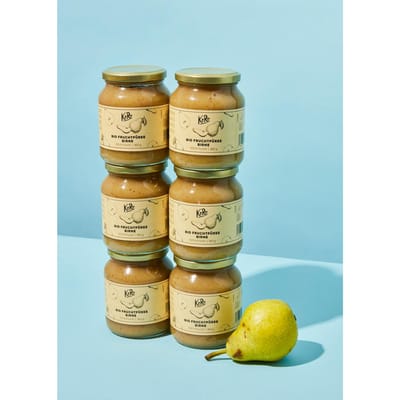 Bio vruchtenpuree peer 6 x 350 g
