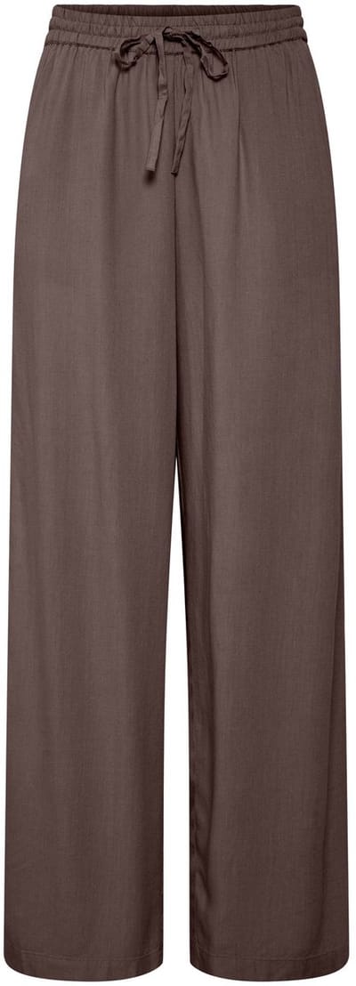 Pieces Wide leg broek PCPIA LINNENMIX