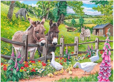 Grote 250 stukjes legpuzzel met extra grote stukken - Schilderachtig landschap, perfect voor volwassenen en kinderen