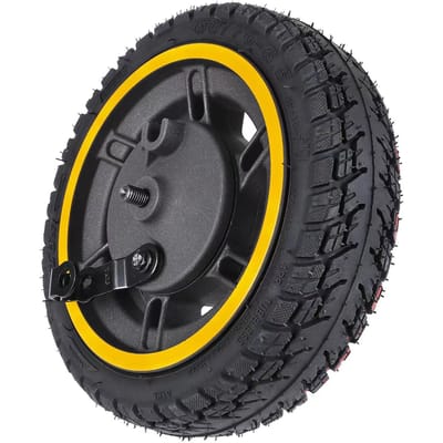 Remplacement de pneu de roue avant de 10 pouces 60/70-6.5 pour l'avant de scooter électrique Ninebot MAX G30 G30D noir